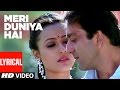 Meri Duniya Hai Lyrical Video | Vaastav -The Reality | Sonu Nigam,Kavita Krishnamurthy | Sanjay Dutt