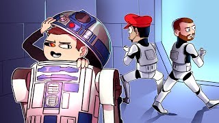 Gmod Prop Hunt Funny Moments: Star Wars Map, Finding Spots from the Dark Side & Goldy