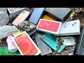 Rich man's trash, Found a lot of broken phones and restored them