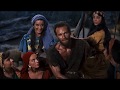 Moses meets Jethro's daughters - "The Ten Commandments" - Charlton Heston
