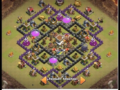 clash of clans 2015 th8 war base the end anti dragon anti