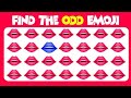 FIND THE ODD EMOJI OUT in the best Odd Emoji Quiz! Odd One Out Puzzle | Find The Odd Emoji Quizzes