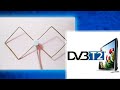 Antenna DVB-T2 - How to make! Antenna DVBT2 digital TV / Antena TDT / #antenna / Антенна т2