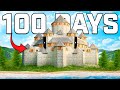 I Spent 100 Days in Official Rust!