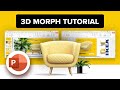 PowerPoint Tutorial: 3D ✨ IKEA animation and advanced morph transition #ppt #powerpoint #tutorial