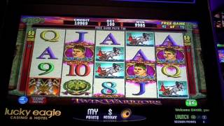 Twin warriors slot game