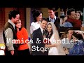 Chandler & Monic Love Story || Friends