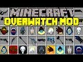 Download Minecraft OVERWATCH MOD! | BECOME TRACER, HANZO, GENJI, & MORE! | Modded Mini-Game mp4 3gp mp3 videos - waplic