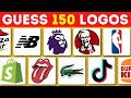 Guess The Logo in 3 Seconds | 150 Famous Logos