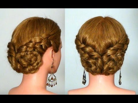 Прическа плетение с Прическа плетение с