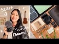How to Start a YouTube Channel (for beginners/noobs)