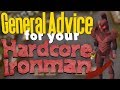 7 Basic Tips for Playing a Hardcore Ironman [OSRS]