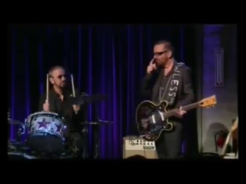 Ringo Starr Shows How to play Ticket to Ride Come Together and Back off Boogaloo