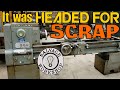 Can we SAVE this BROKEN Lathe? ~ MAJOR Issues found! ~ Will it Ever CUT again?