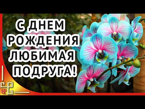 Любимая подруга с днём рождения Любимая подруга с днём рождения