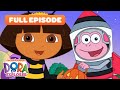 FULL EPISODE: Dora & Boots Wear Halloween Costumes! 🎃 'The Halloween Parade' | Dora the Explorer