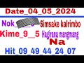 Date_04_05_2024__Shillong Teer Meghalaya Previous results Fr_64______Sr_95