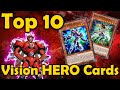 Top 10 Vision HERO Cards in YuGiOh