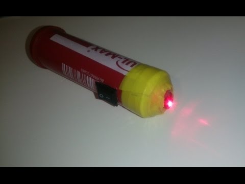 Как сделать зажигалку из лазера Как сделать зажигалку из лазера