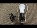 Lamp Socket with Push-Through Switch Installation / Phenolic Socket