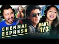 CHENNAI EXPRESS Movie Reaction Part 1/3! | Shah Rukh Khan | Deepika Padukone | Rohit Shetty