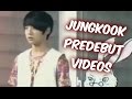 BTS Jungkook Predebut Videos