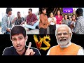 BJP vs Dhruv rathee 🤨 | whose point of view people agree with | public reaction