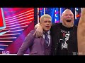 Brock Lesnar Saves Cody Rhodes - WWE Raw 4/3/2023