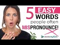 Back To Basics: Common English Words You May Mispronounce 😯