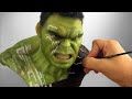 Hulk Sculpture Timelapse - Thor Ragnarok