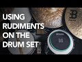 Drum Lesson - Rudiments on the Drum Set