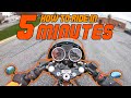 How to ride a motorcycle in 5 minutes!