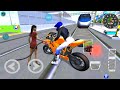 ✅3D Driving Class Simulator - Bullet Train Vs Motorbike - Bike Driving Game - Android Gameplay