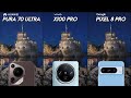 Huawei Pura 70 Ultra VS Vivo X100 Pro VS Google Pixel 8 Pro | Camera Comparison