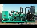 Cummins 1500 kW Standby Diesel Generator– 277/480 V, Used Genset #87139