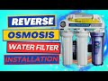 Easy DIY Guide: Setting Up Your Reverse Osmosis Water Filter!