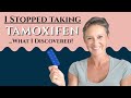 *Exciting* What I Learned when I Stopped TAMOXIFEN | Hormone Therapy | Breast Cancer Journey