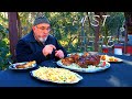 Cook a Turkish leg of lamb and serve a royal meal to your family! village cooking life