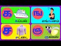 உயிர்மெய் எழுத்துக்கள் | Uyirmei Ezhuthukkal | Learn Tamil Alphabets | @mamotu.