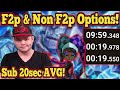Sub 20sec Avg GBah With Buffed Luna! F2p and Non F2p Options Showcased - Summoners War