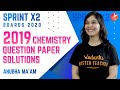 CBSE Class 10 Chemistry Board Paper 2019 Solutions | Chemistry Question paper 2019 CBSE Board Exam