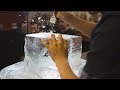 Ice Carving Basics (HANDCRAFTED ICE SPHERE)