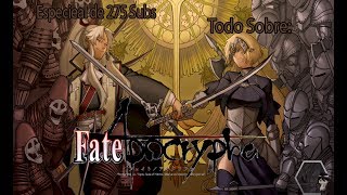 Especial 250/275 subs: Todo sobre Fate/apocrypha