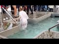 ICE HOLE BATHING #12 | COLD WATER | SWIMMING WINTER | EPIPHANY BAPTISM 2024