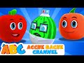 Learn Fruits with Five Cute Fruits in हिंदी | Hindi Balgeet & Rhymes | Acche Bache Channel