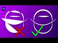 How to use Trim Paths on Vector Layers from Illustrator - After Effects Tutorial