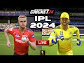 IPL 2024 CSK vs PBKS T20 Match - Cricket 24 Live - RtxVivek