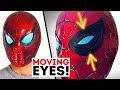 Spider-Man Helmet With MOVING LENSES! DIY (Iron Spider)