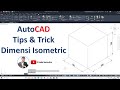 Cara Membuat Dimensi Isometric AutoCAD #autocad #tutorialautocad #belajarautocad #autocadindonesia