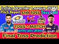 Mumbai indians vs Kolkata knight riders Toss Prediction | Today Toss Prediction | IPL 51th Match |